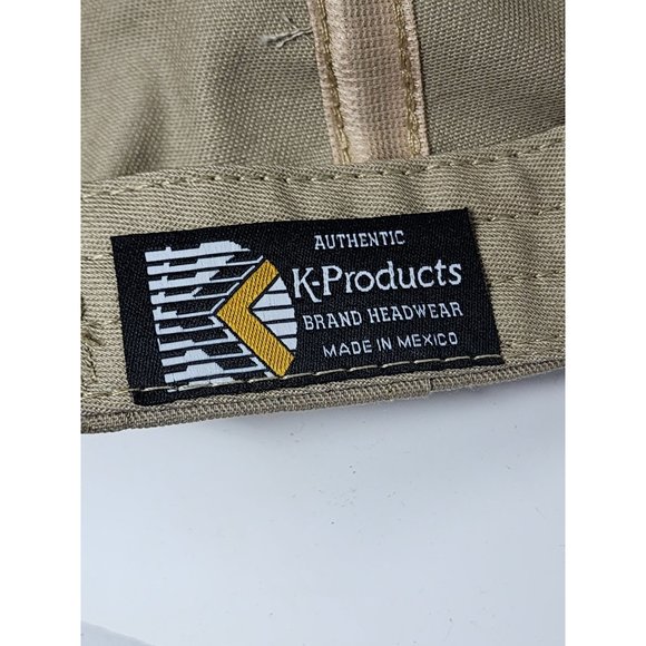 Authentic‎ K-Products Brand Headwear Golden Harvest Adjustable Tan Hat/Cap - Picture 7 of 7